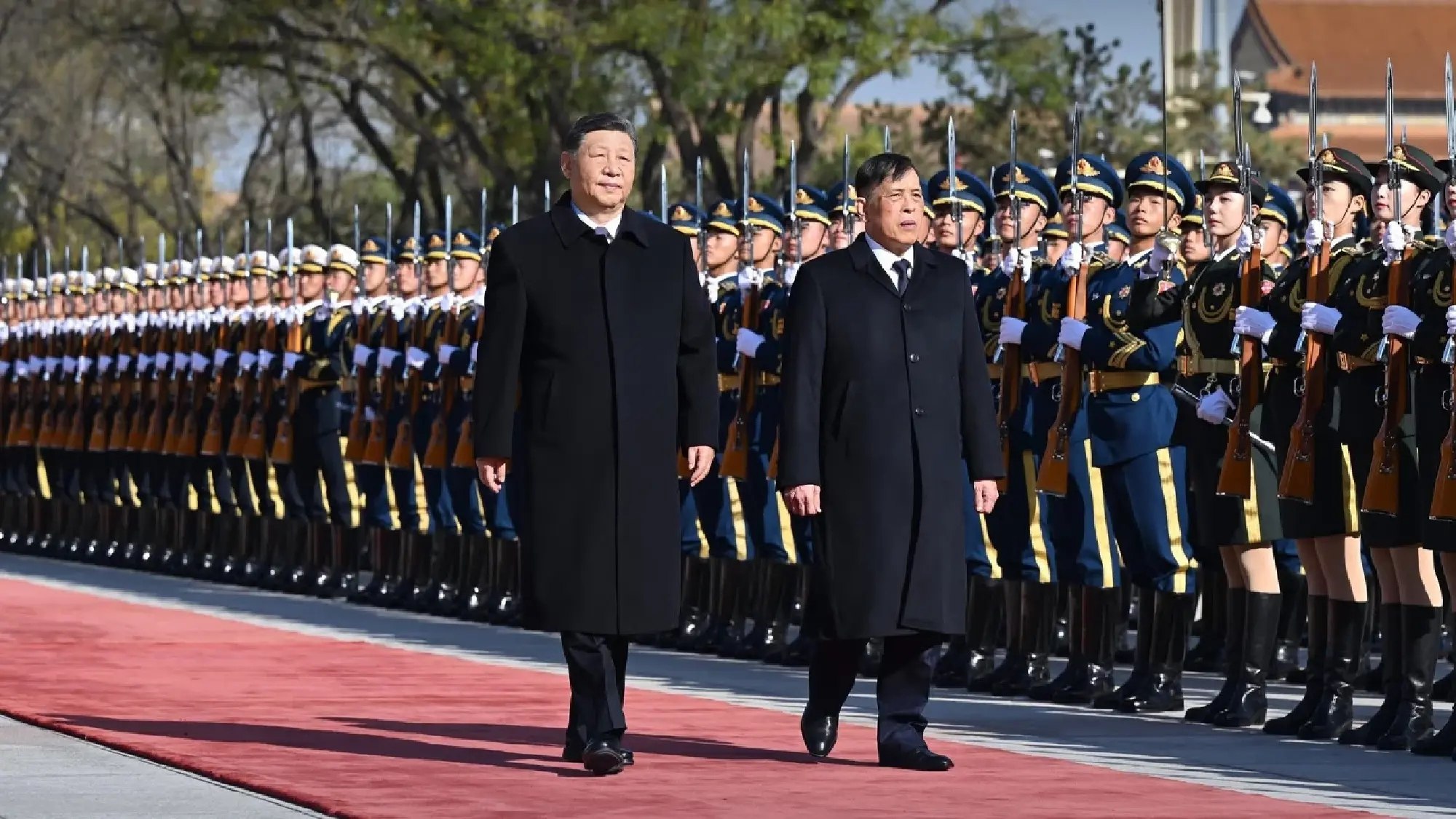 Король Таиланда с визитом в Китае