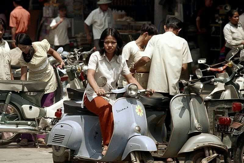 Необычные функции мотобайка в Таиланде