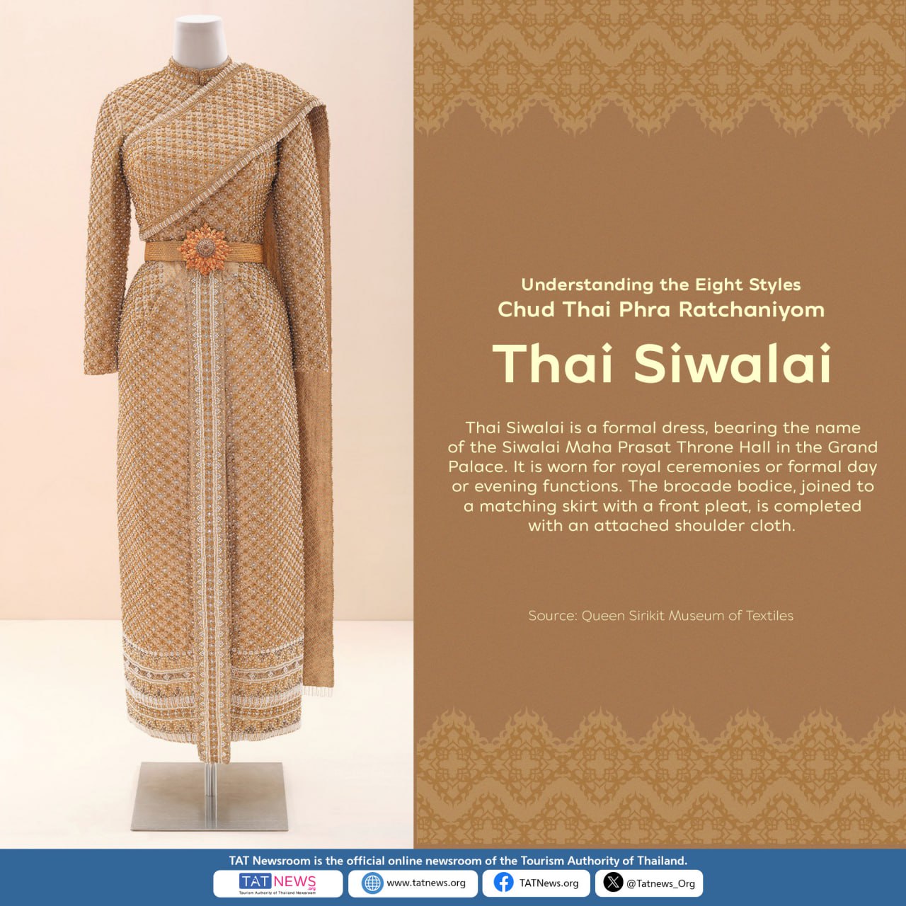 Традиционные тайские костюмы Чут Тхай