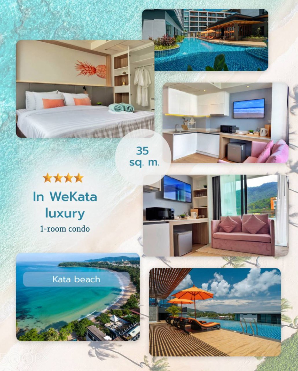 Аренда апартаментов у пляжа Ката