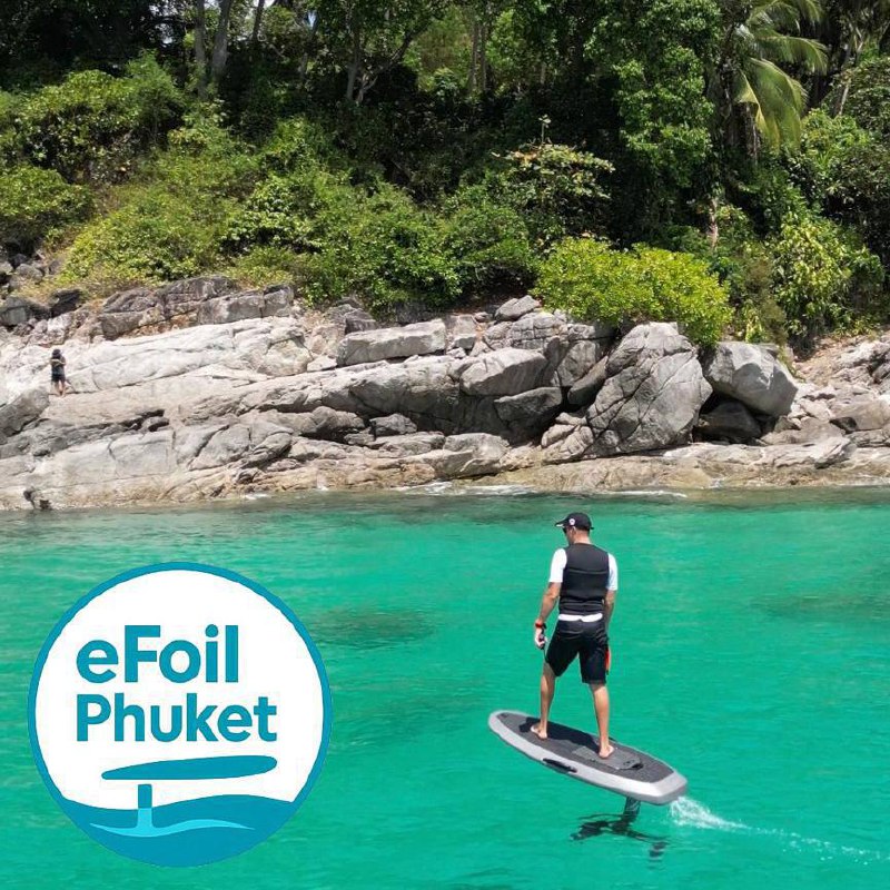 Аренда гидрофойла на пляже Сурин