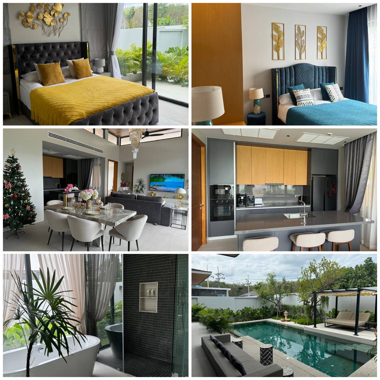 Вилла с бассейном в Банг Тао