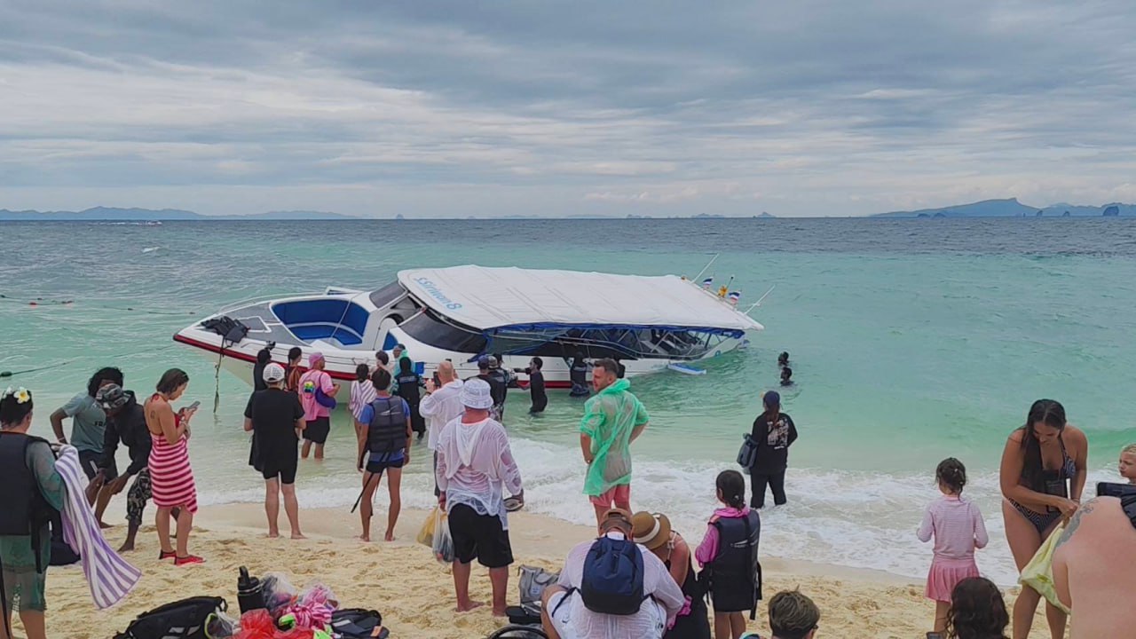 Спидбот затонул на экскурсии из Пхукета