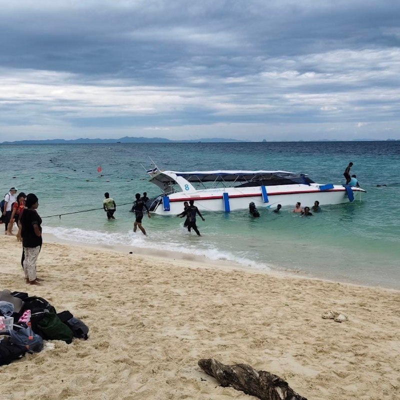 Инцидент с туристическим спидботом