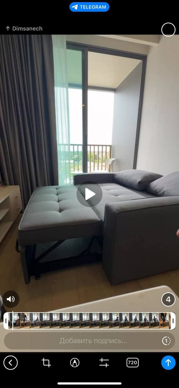 Аренда 1-комнатной квартиры с мебелью