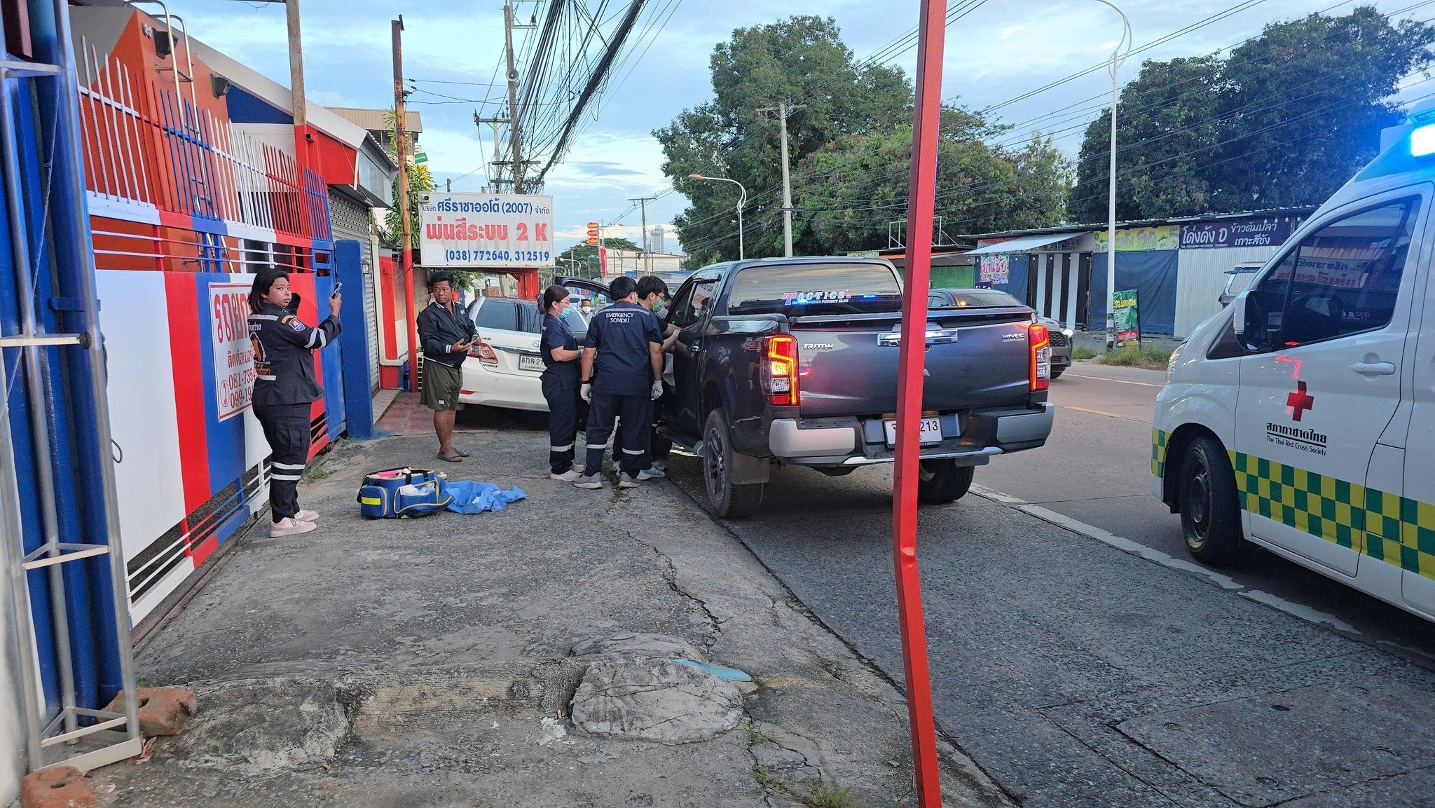 Чудо на дороге в Чонбури