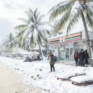 Тайская зима приходит в страну