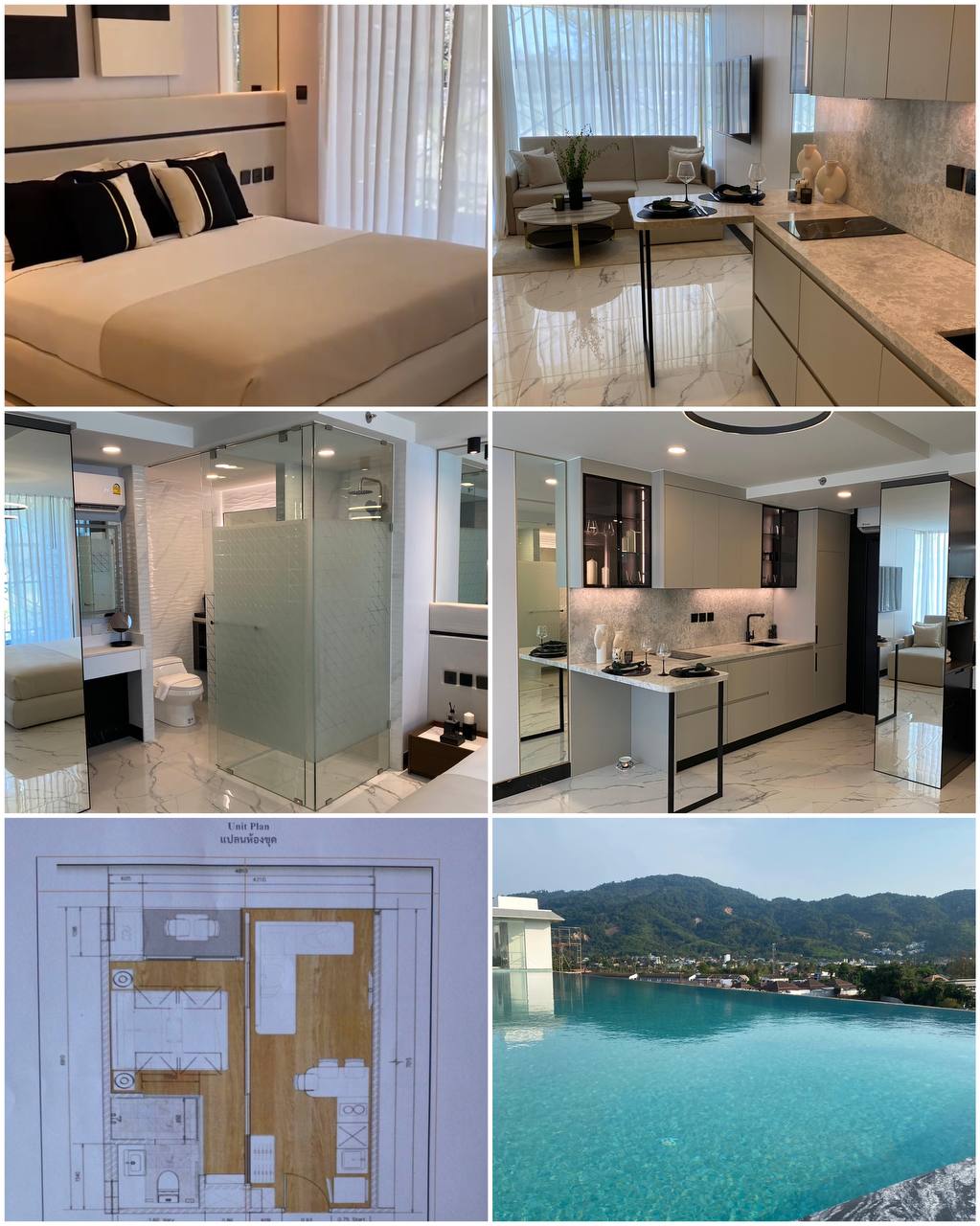 Апартаменты рядом с пляжем Банг Тао