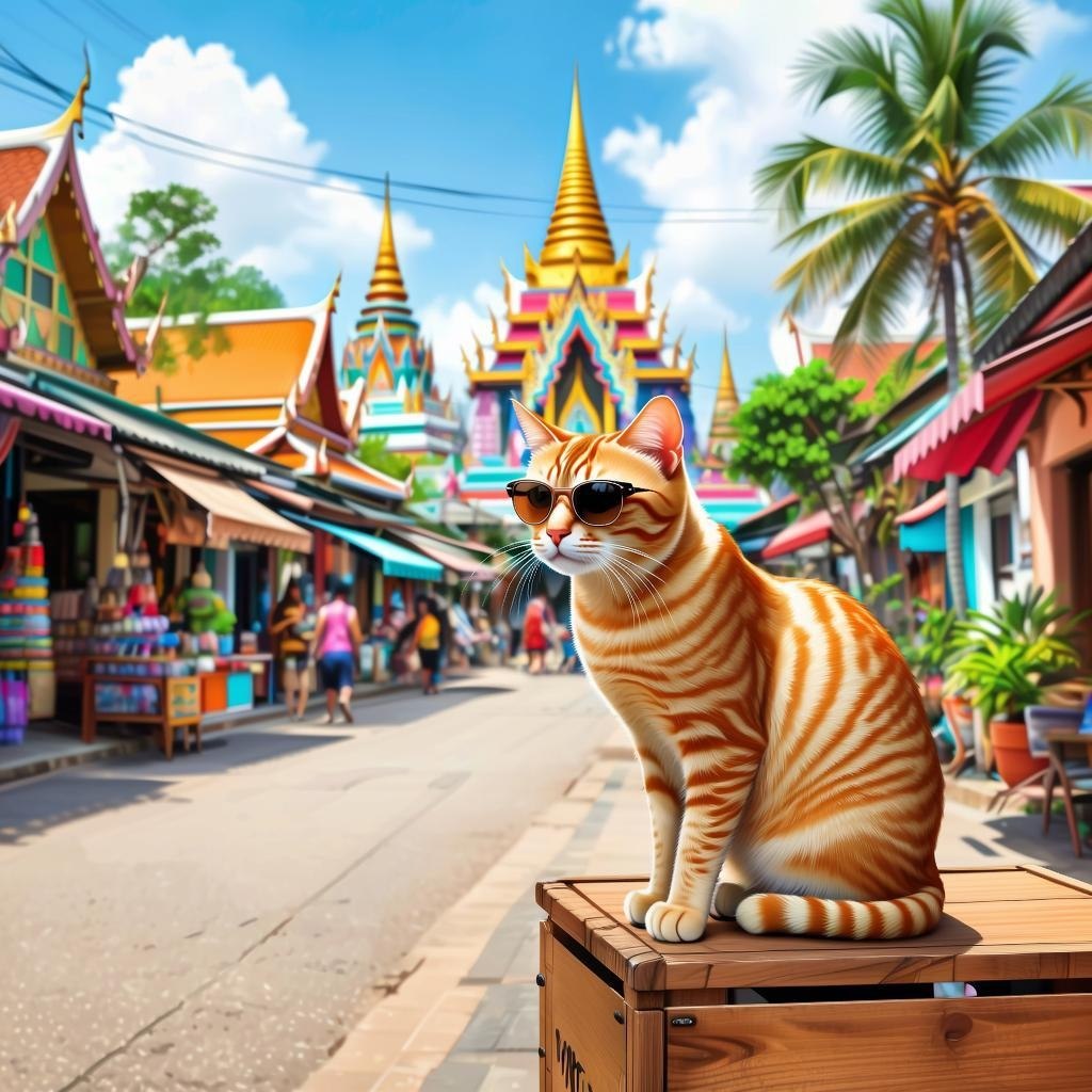 Тайские кошки - национальное достояние Таиланда