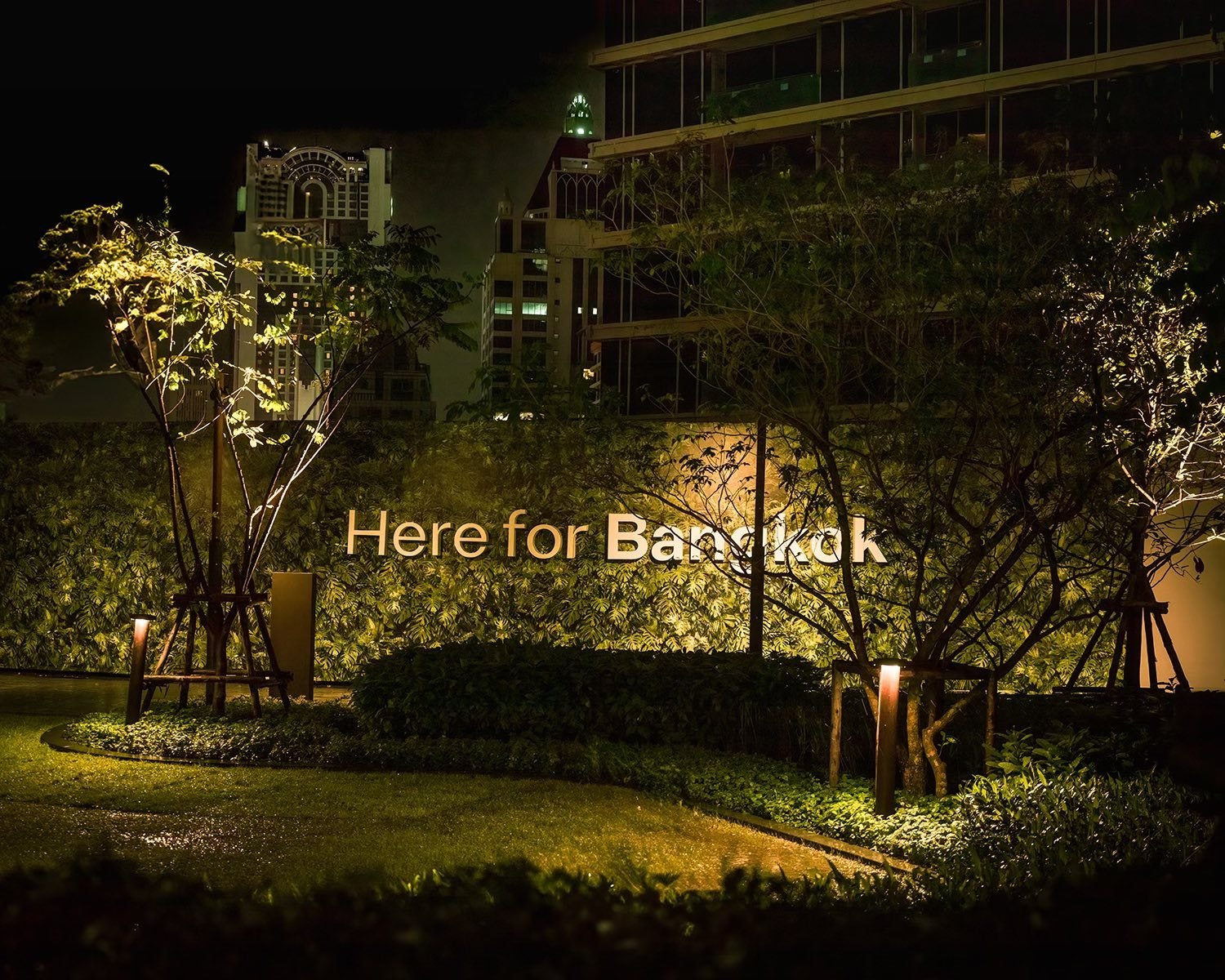 Новый зеленый оазис в Бангкоке