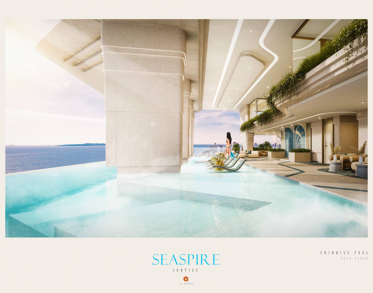 Продажа резиденций в небоскрёбе у моря