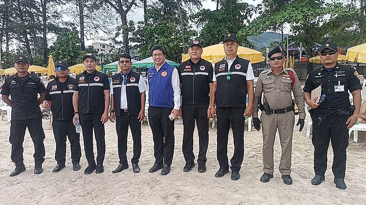 Упорядочивание пляжа Патонг