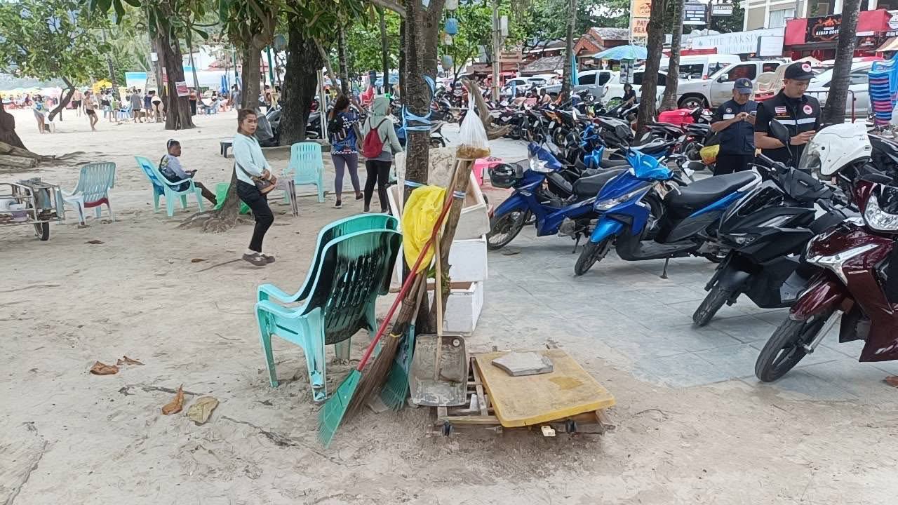 Упорядочивание пляжа Патонг