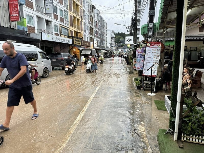 Сильные дожди на Пхукете