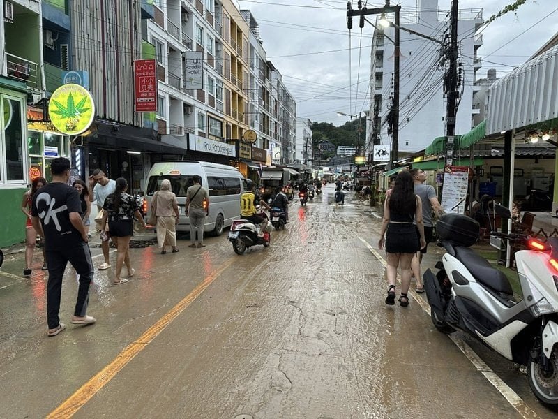 Сильные дожди на Пхукете