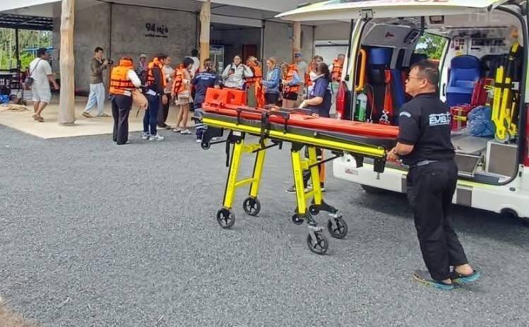 Экстренная операция спасения на море