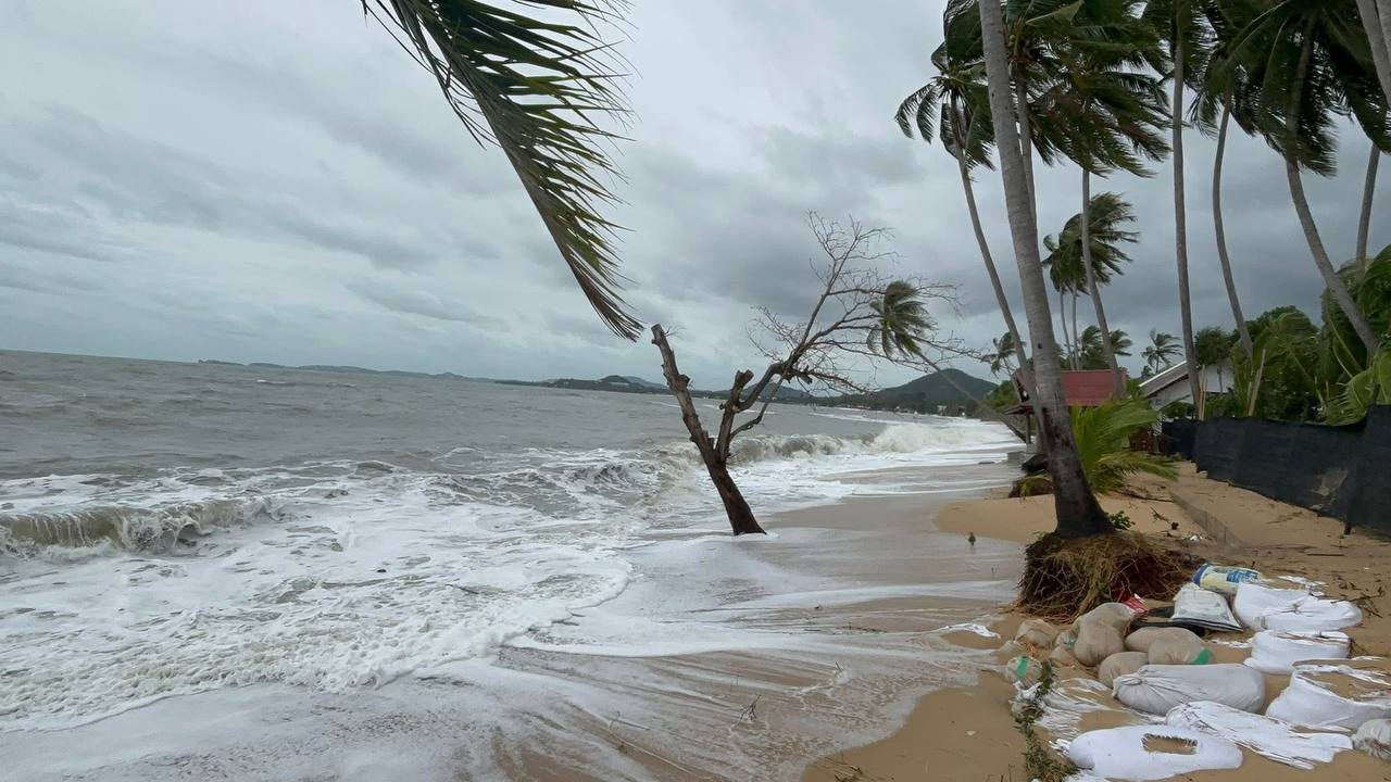 Эвакуация туристов в Сиамском заливе