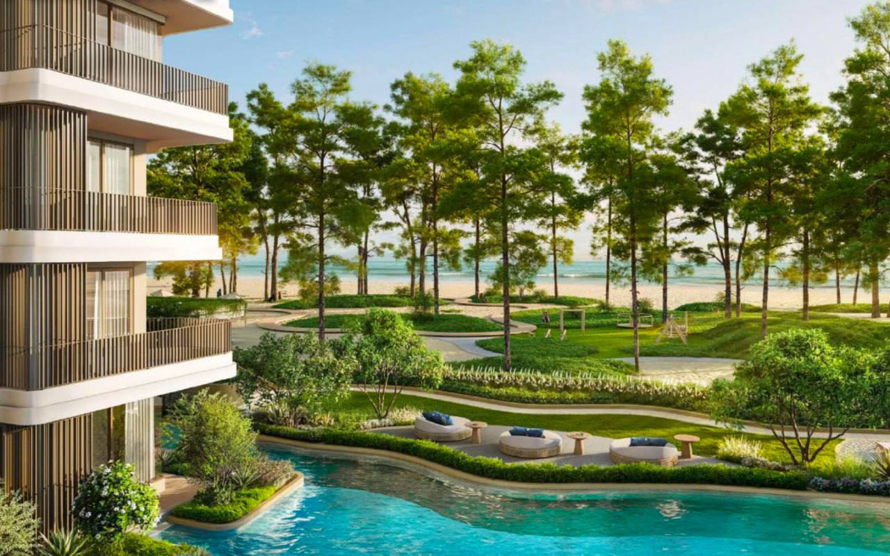 Кондо-резорт на первой линии пляжа