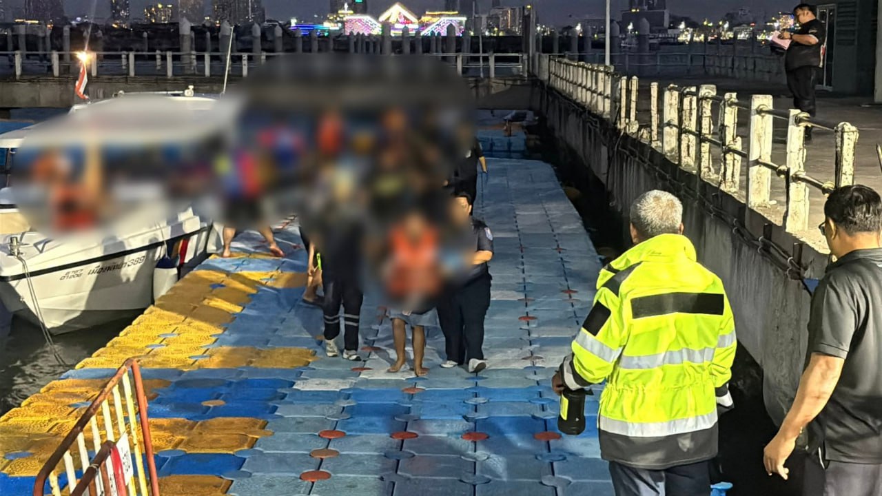 Спасение рыбаков в Паттайе