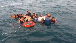 Спасение рыбаков в Паттайе