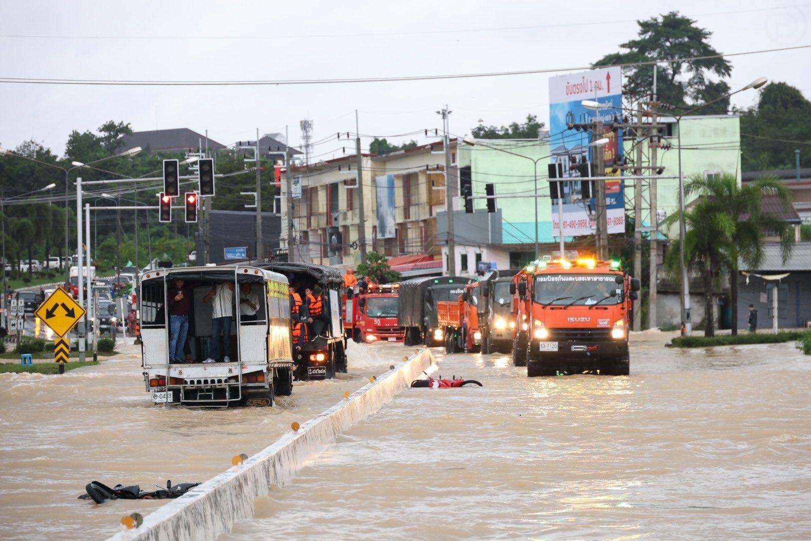 Масштабное наводнение в Хатъяй