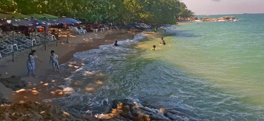 Холодный фронт и волны в Паттайе