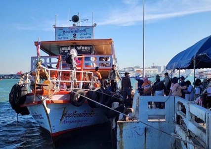 Красный флаг в Паттайе из-за шторма