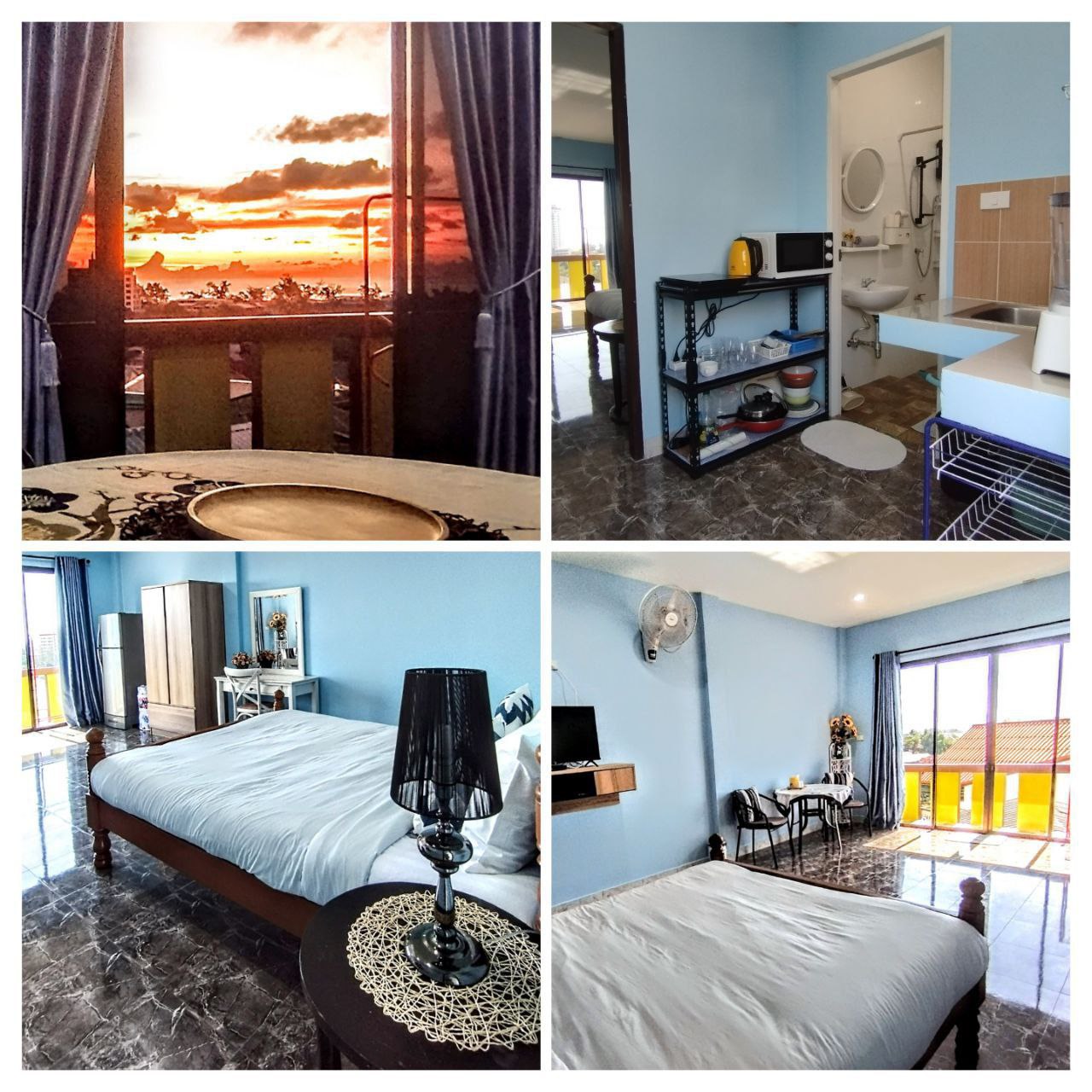 Аренда студии с видом на море