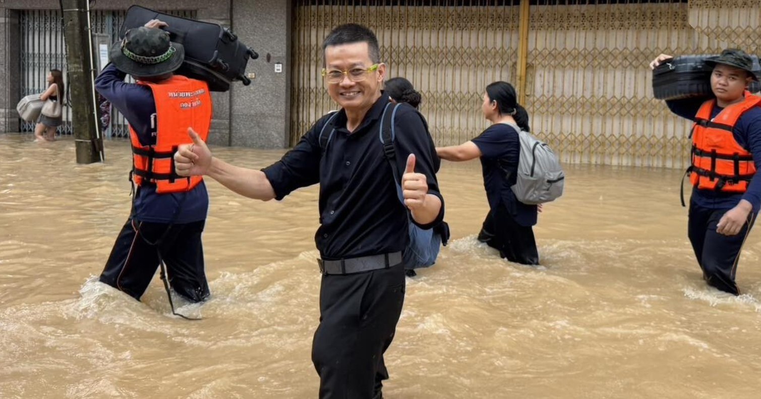 Эвакуация туристов в Хатьяе из-за наводнения