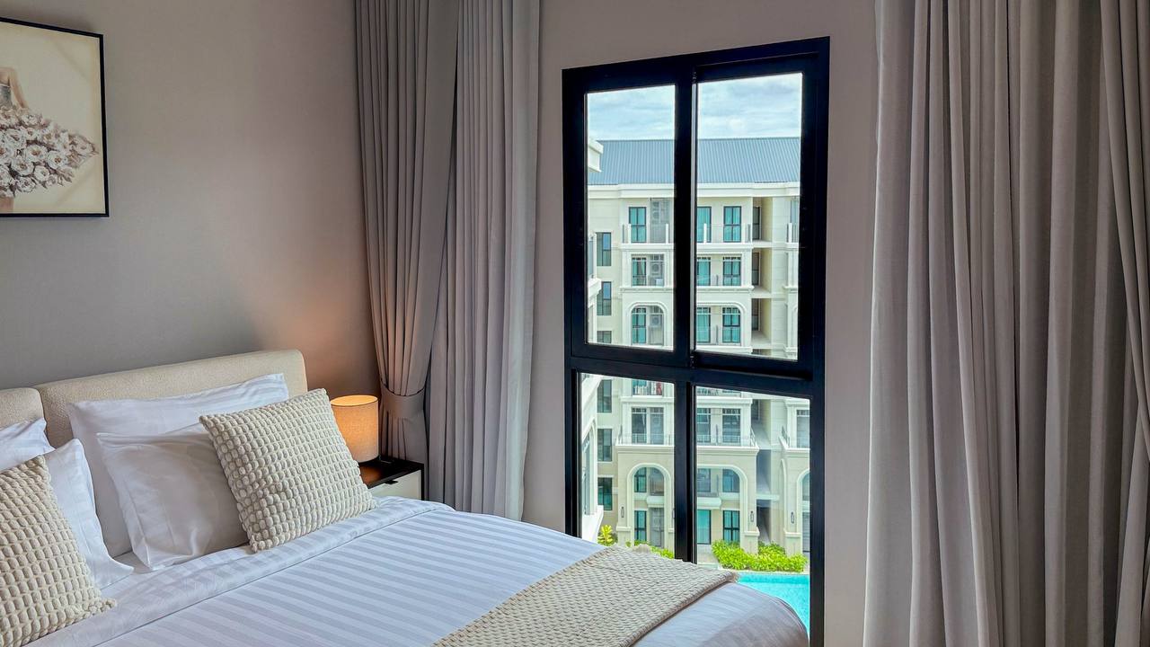 Аренда апартаментов с видом на бассейн