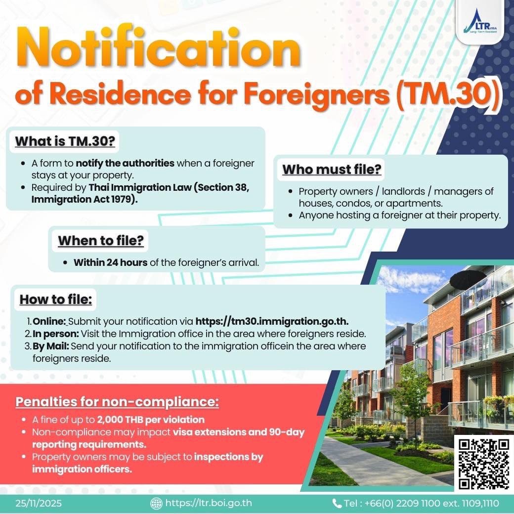 Важные обязанности по визе в Таиланде