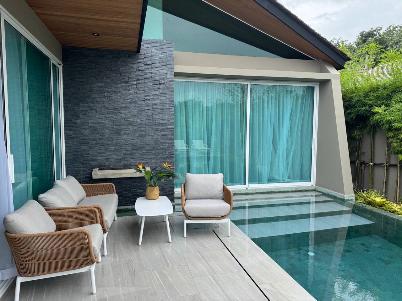 Вилла свободна и готова к заселению