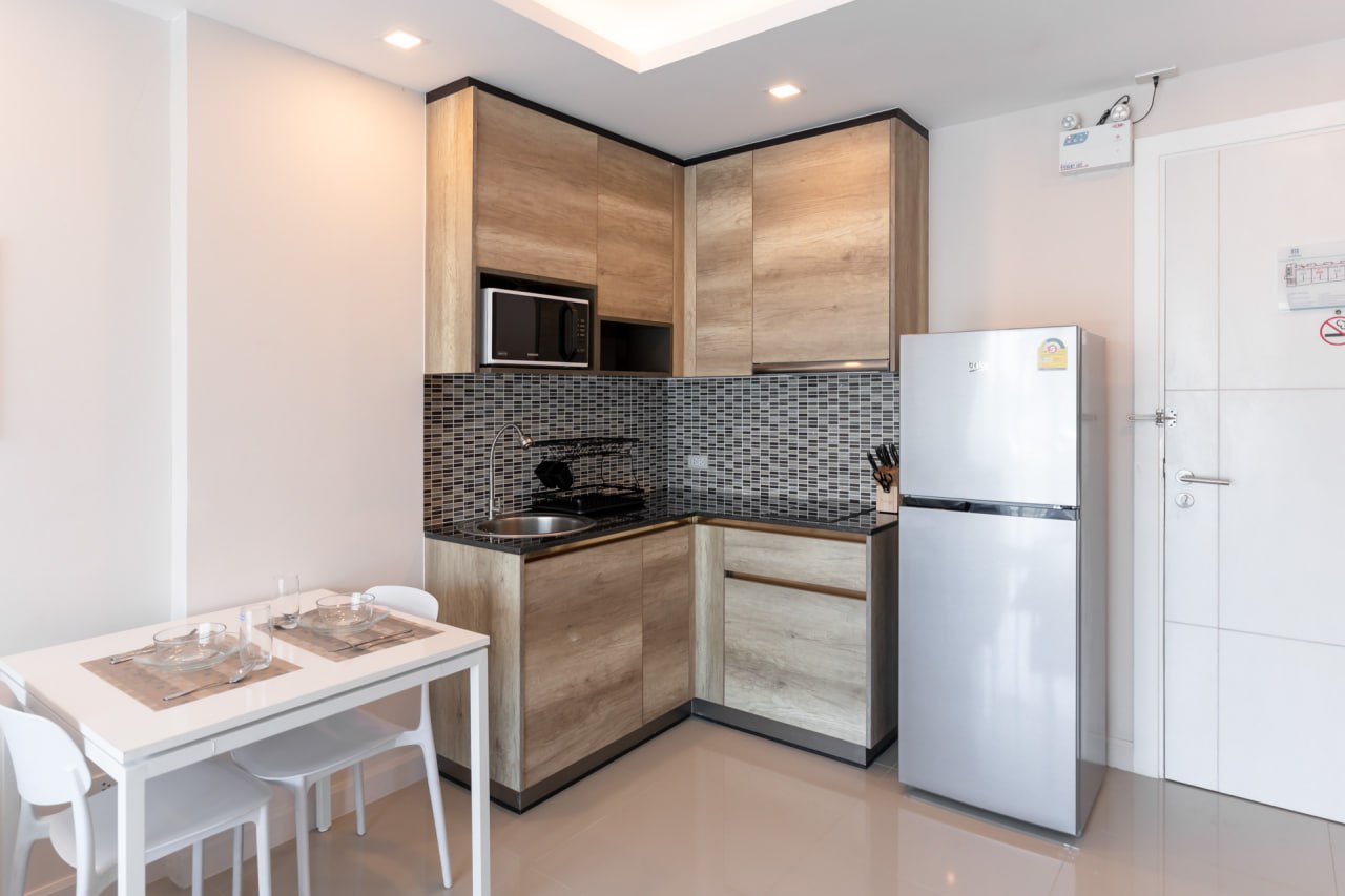 Уютная однокомнатная квартира с бассейном