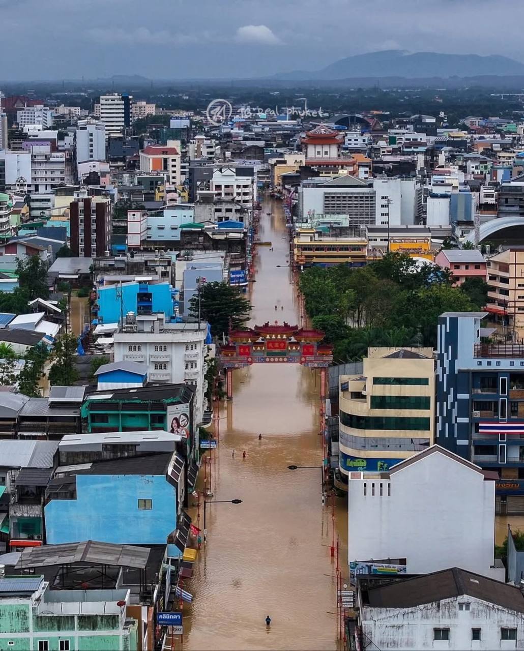 Катастрофические наводнения в Таиланде