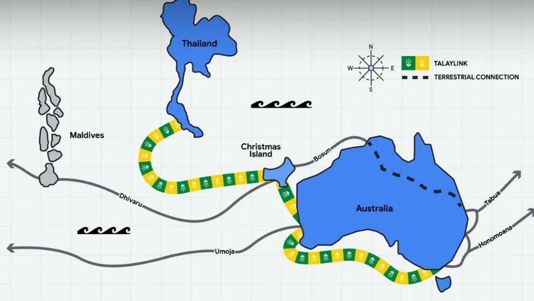 Новая система подводных кабелей