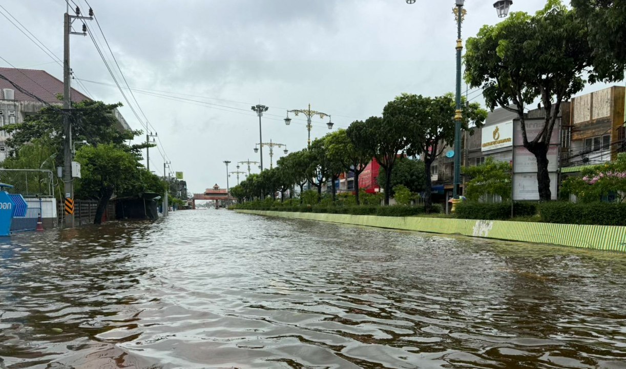 Серьезное наводнение на юге Таиланда