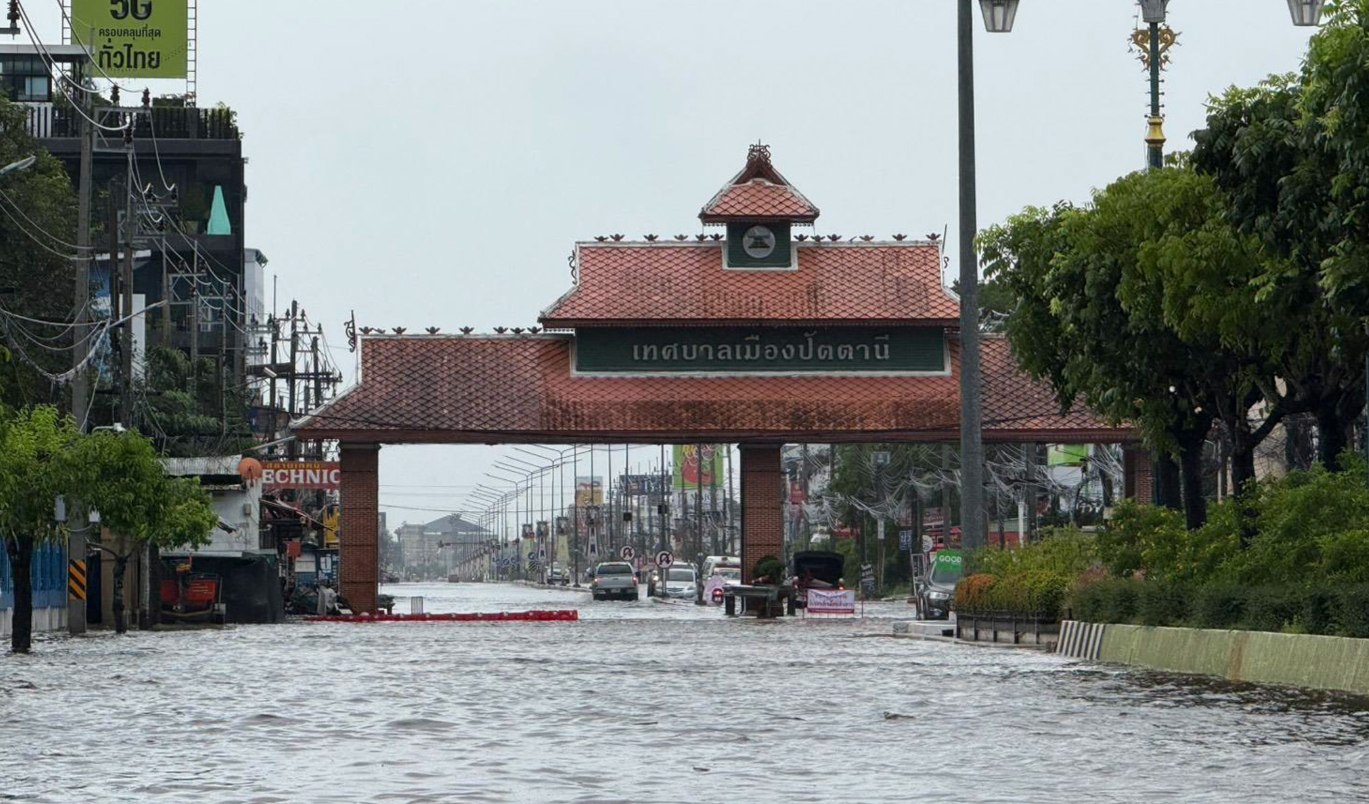 Серьезное наводнение на юге Таиланда
