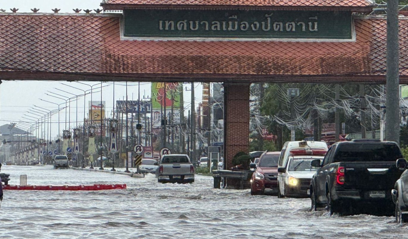 Серьезное наводнение на юге Таиланда
