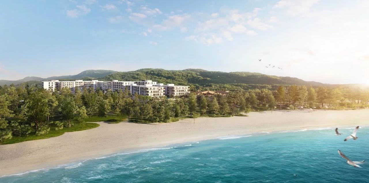 Новый проект недвижимости на пляже