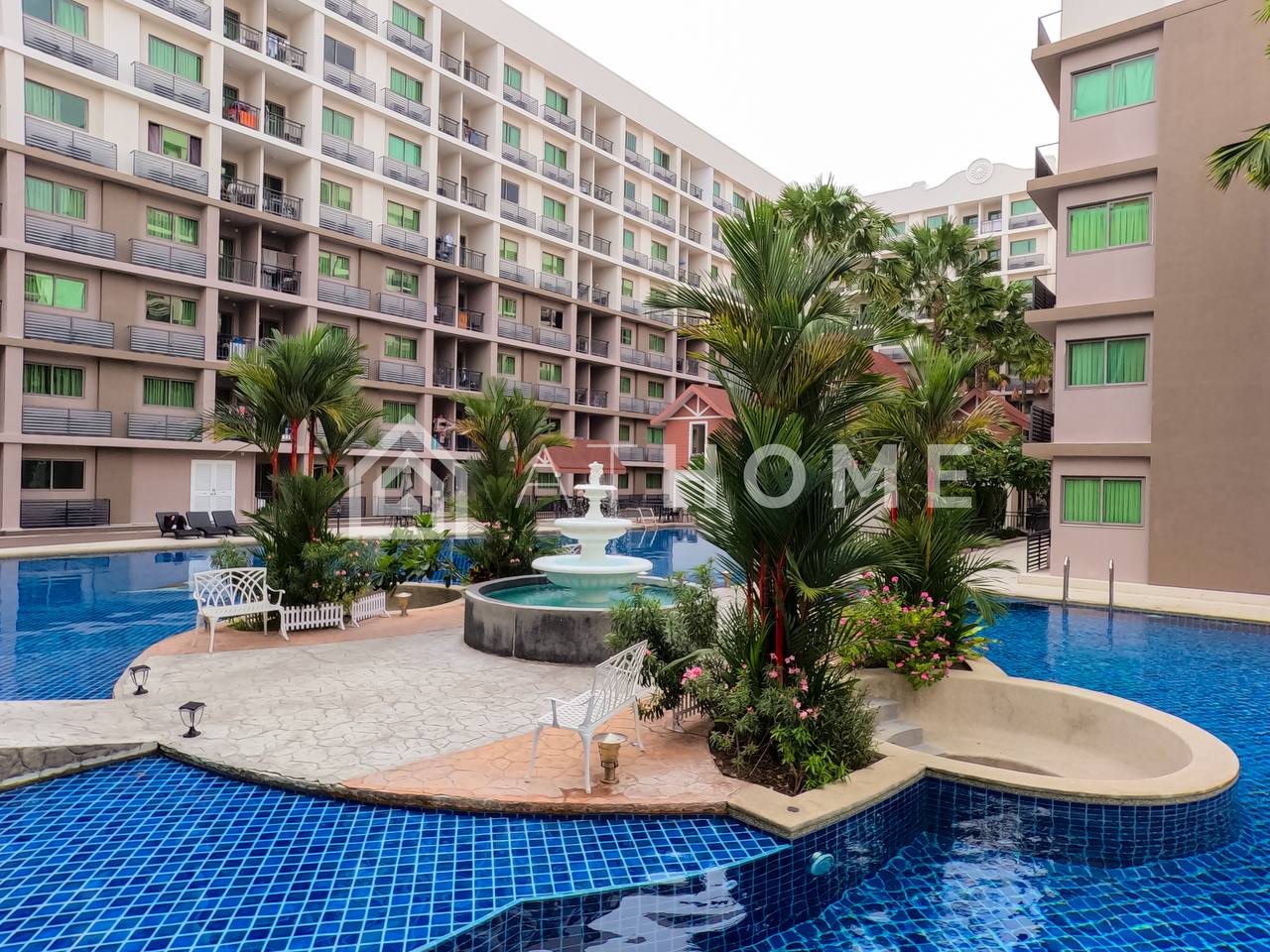 Аренда 1-бедрум квартиры в Паттайе