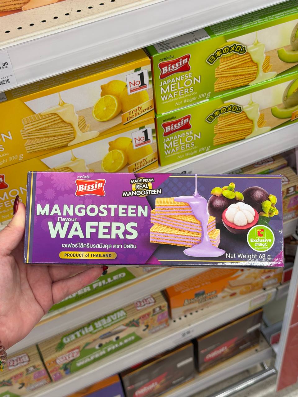 Исследуйте вафли тайского производства