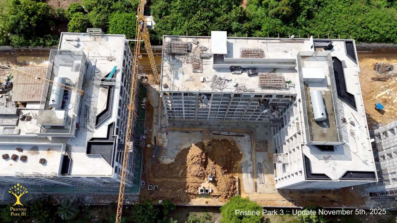 Отчёт со строительной площадки за ноябрь