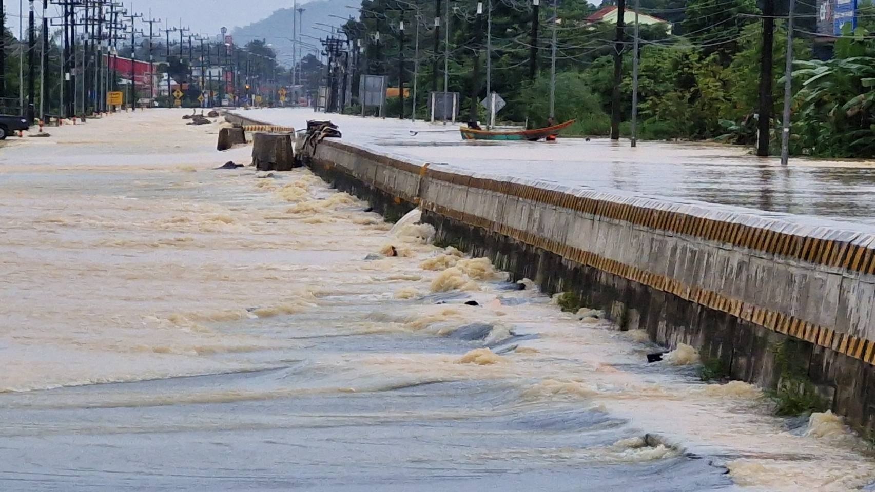 Сильные наводнения в Сатуне