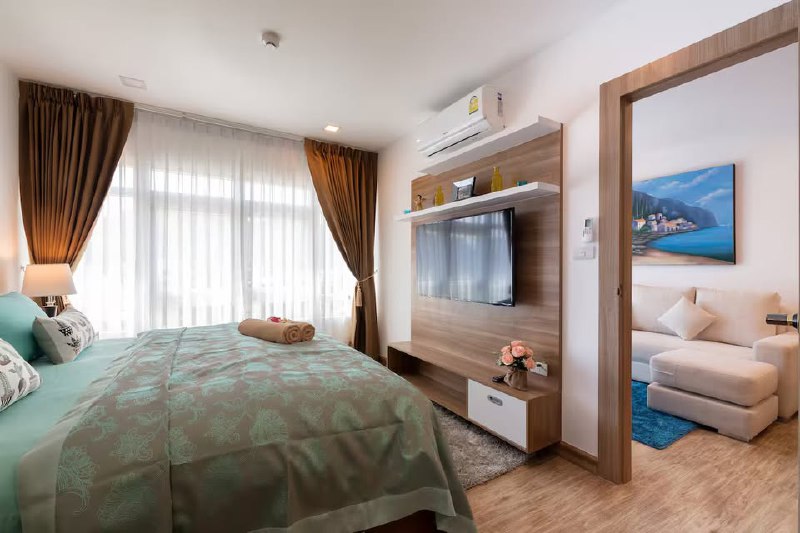 Аренда однокомнатных апартаментов в Най-Харн