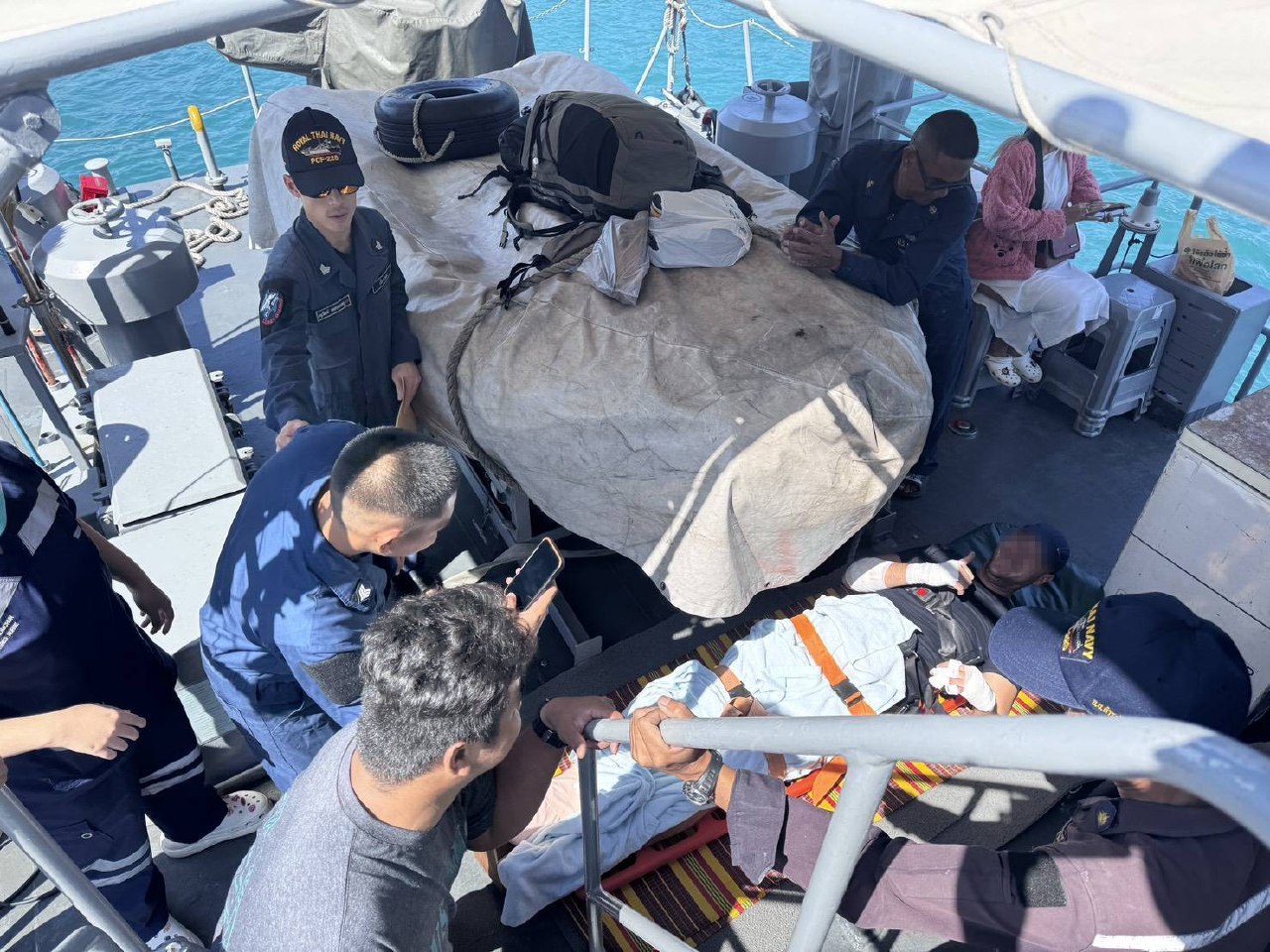 Спасательная операция на острове Куд