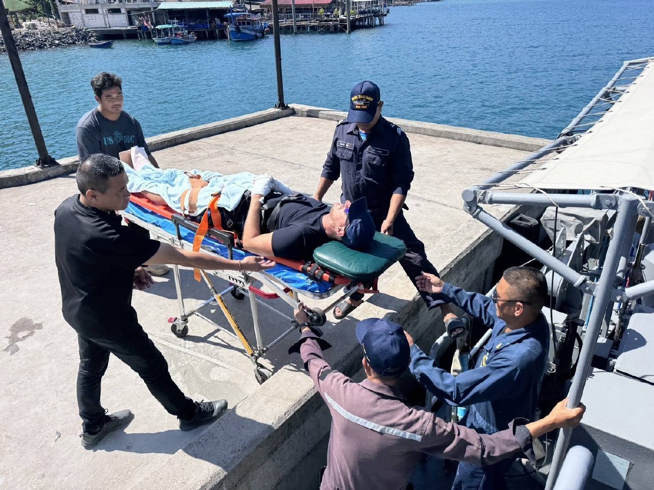 Спасательная операция на острове Куд