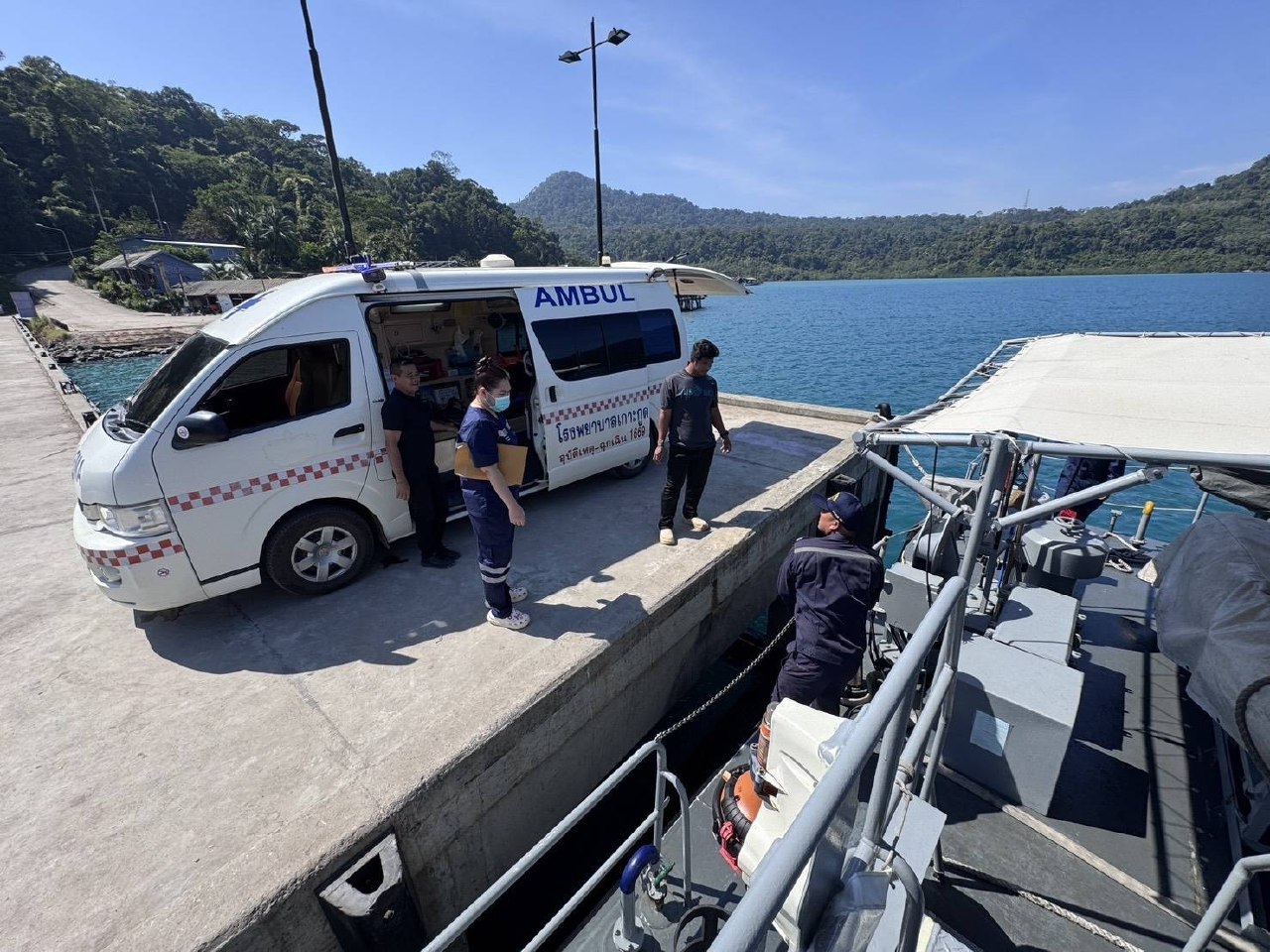 Спасательная операция на острове Куд