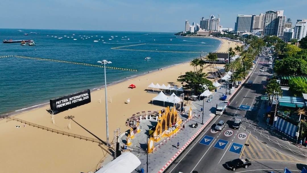 Фестиваль фейерверков в Паттайе