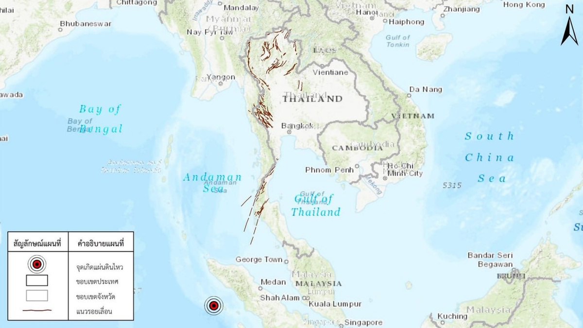Сильное землетрясение у побережья Суматры