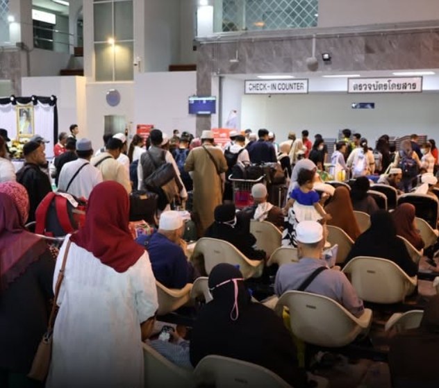 Коллапс в аэропорту Наратхиват из-за наводнения